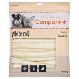 Companion White Roll Tyggeruller af Råhud 800g